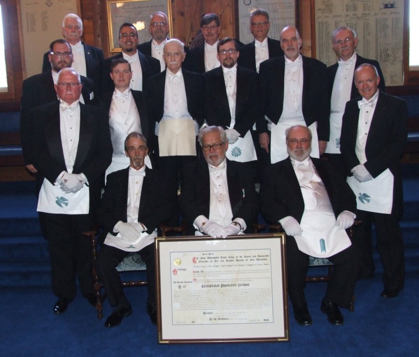 Officers and members Templum